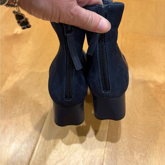 Camper Twins blue ankle boots booties suede  leather sz 38 7.5 - Picture 6 of 11